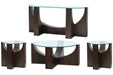 Beckham - Round Cocktail Table Set Magnussen Furniture