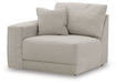 Next-Gen Gaucho - LAF Corner Chair - Gray Benchcraft®