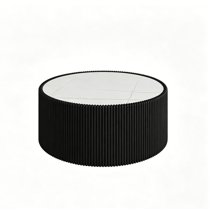 Cylindrical Coffee Table Home Essentials