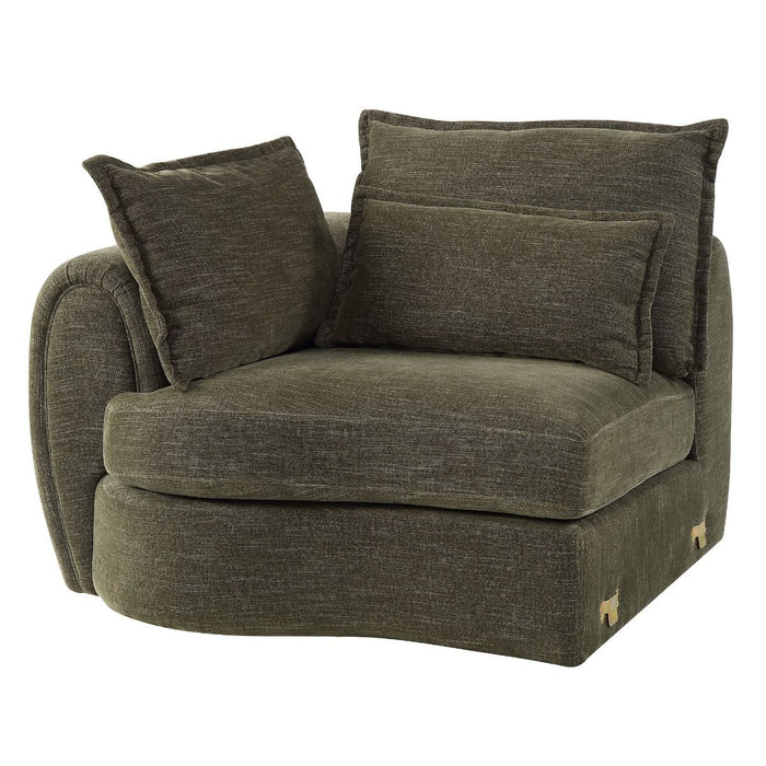 Leighton - Modular Arm Chair With 3 Pillows ACME