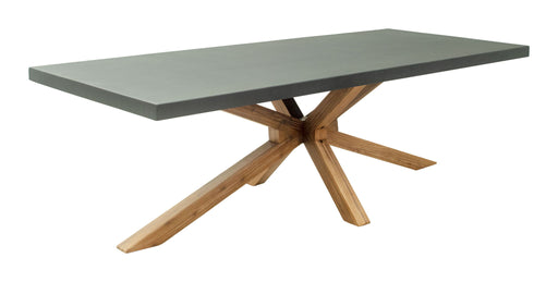 Suan - Outdoor Rectangular Dining Table - Gray Zuo Modern