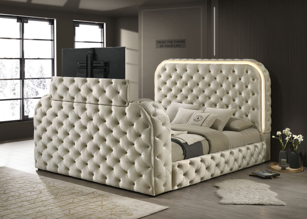 Valentina - Platform Upholstered Bed