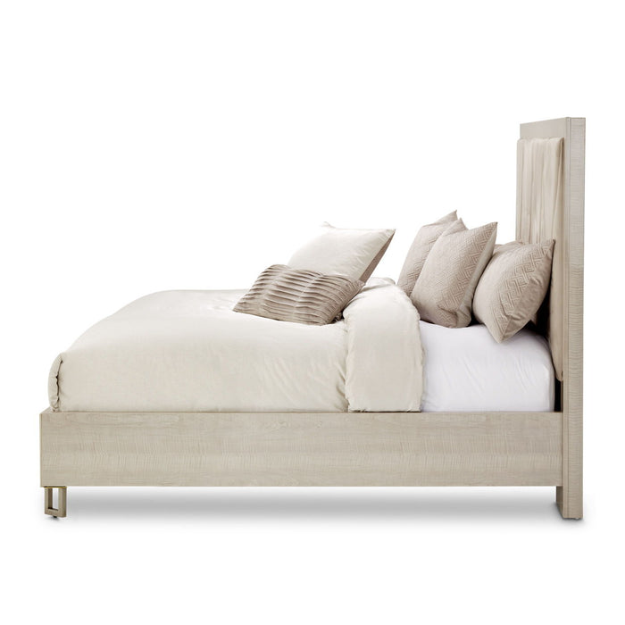 Marin - Panel Bed With Upholstery Frame
