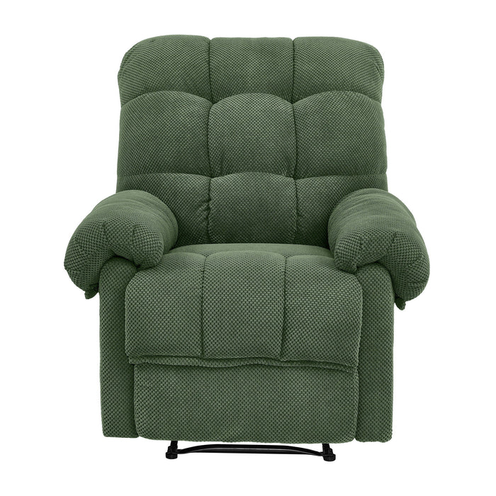 Manual Recliner, Padded Footrest Home Essentials