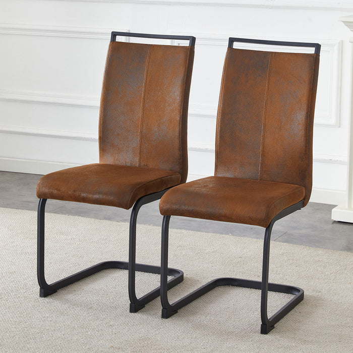 Dining Chairs With Ergonomic Backrest Home Essentials