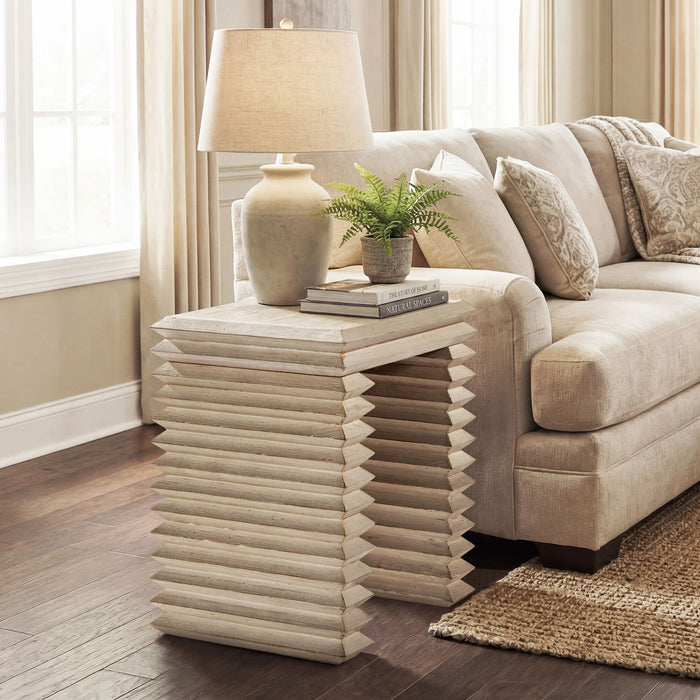 Veda - Geometric Waterfall Table Jennifer Taylor Home