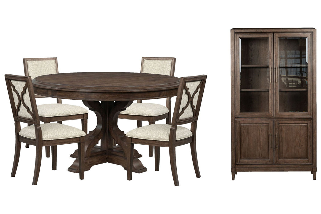 Jubilee - 54" Round Dining Table Set Magnussen Furniture