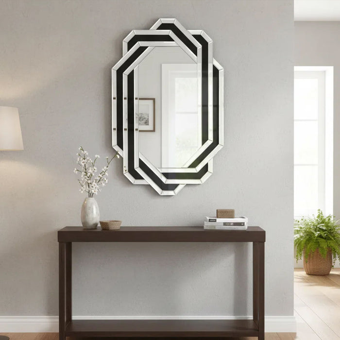 Diamond Wall Mirror - Silver Daily Nest