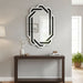 Diamond Wall Mirror - Silver Daily Nest
