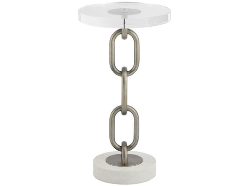 Oasis - Link Accent Table - Bronze / White Universal Furniture