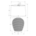 Lighting, Table Lamp, Rattan, Resin, Transitional - Beige 8th Street
