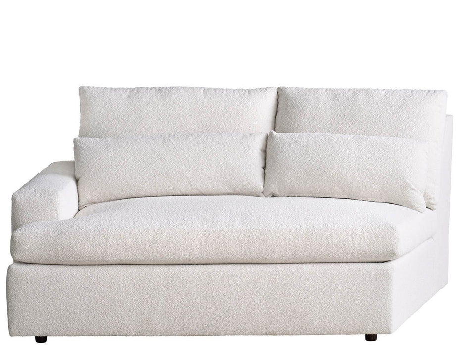 Modern U Choose - Luxe Cuddler LAF, Special Order - White