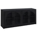 Shayne - 4 Door Sideboard With Arched Doors - Black Furniture Max