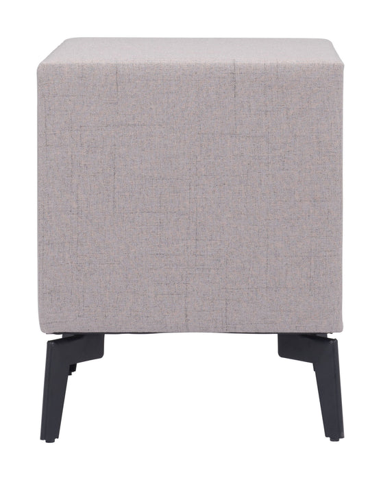 Halle - Side Table - Gray Zuo Modern