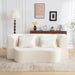 Modern Floor Sofa With 4 Pillows Home Essentials