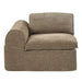 Almano - Modular Left Facing Arm Chair - Light Brown Chenille ACME