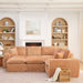 Sectional Sofa With Moveable Ottoman Home Essentials