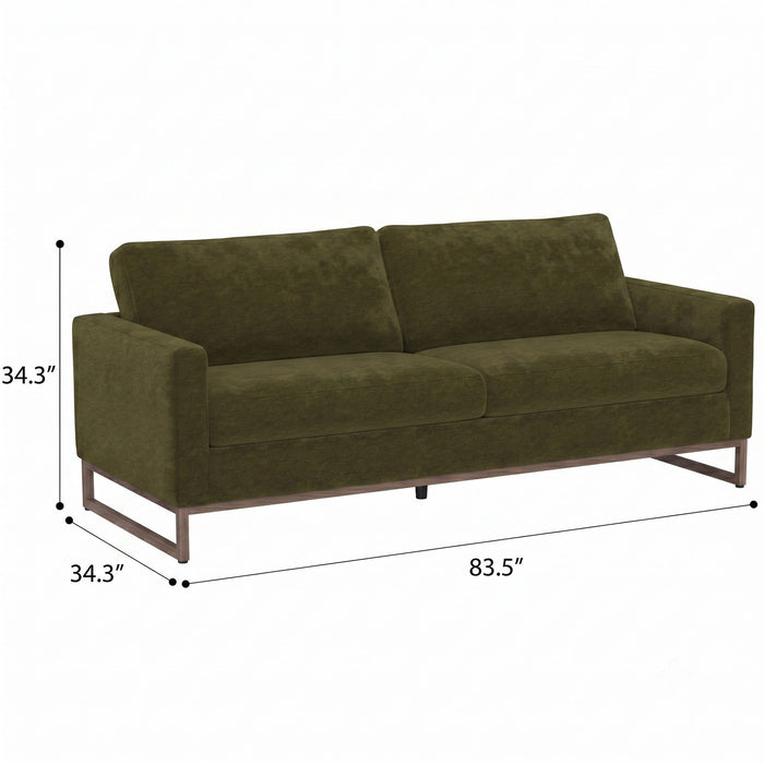 Contemporary Design Sofa Emerald Home