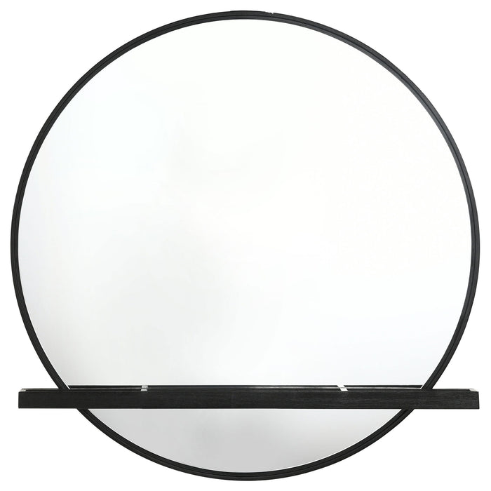 Benson - Round Dresser Mirror Furniture Max