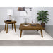 Aidan - 2 Piece Square Coffee And End Table Set - Walnut Furniture Max