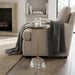 Anaheim - Round Accent Table - Gold Ridgecrest Home