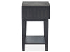 Lindon - Dark Open Nightstand - Coffee Bean Magnussen Furniture