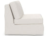 Ryman - Slipcover Armless Chair, Special Order - White Universal Furniture