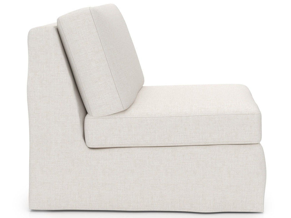 Ryman - Slipcover Armless Chair, Special Order - White Universal Furniture