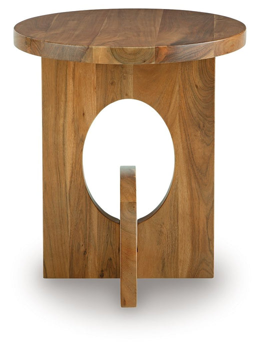 Hollbourne - Accent Table - Brown Signature Design by Ashley®