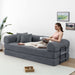 Convertible Foldable Floor Sofa Bed For Living Room Home Essentials