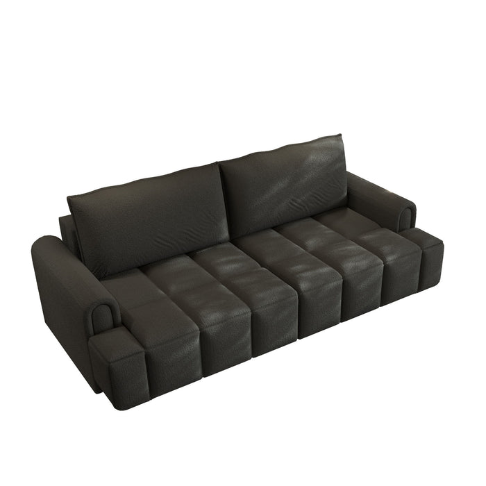 4-Seater Modern Couch With Seats Storage Home Essentials