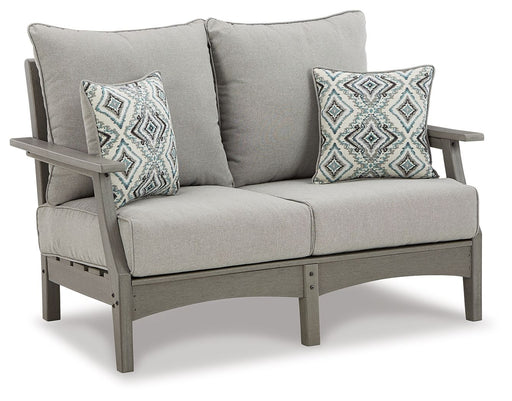 Visola - Loveseat w/Cushion - Gray Signature Design by Ashley®