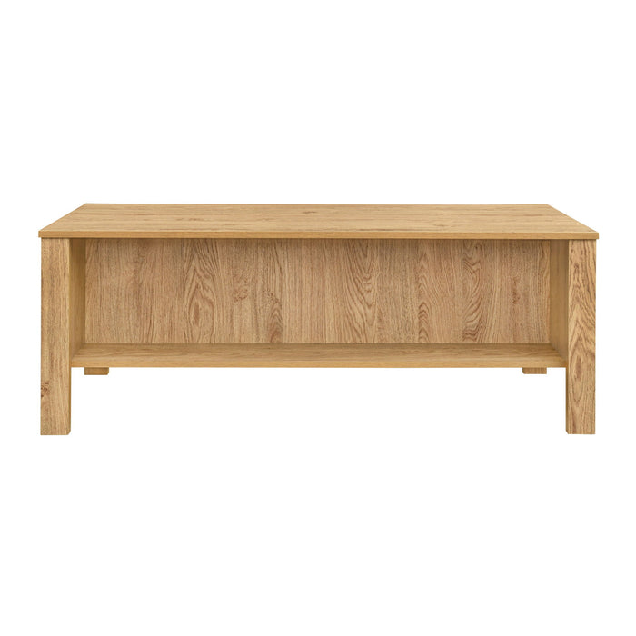 Thayer - 47" Two Drawer Coffee Table - Natural