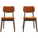 Carlos - Solid Back Side Chair (Set of 2) Ashcroft Furniture