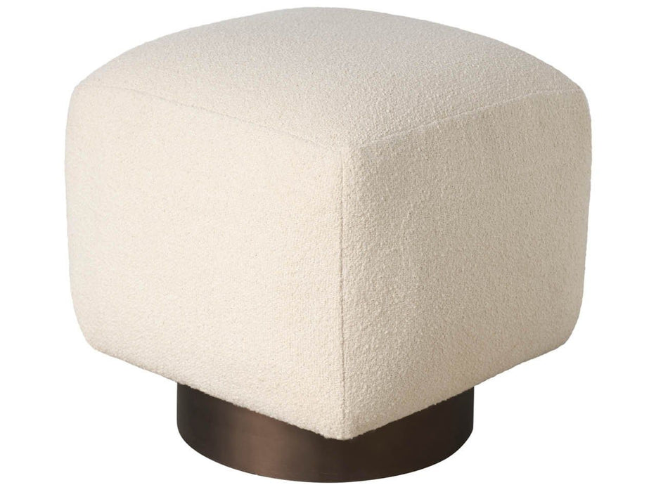 Modern / Mist & Veil - Sola Pouf - Beige Universal Furniture