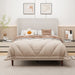 Upholstered Bed & High Headboard Design Home Essentials