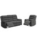 Modern Living Room Set With Manual Recliner Home Essentials