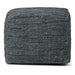 Fredrik - Handcrafted Square Pouf Simpli-Home