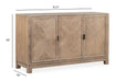 Ainsley - Buffet - Cerused Khaki Magnussen Furniture
