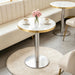 Elegant Modern Round Bistro Table Home Essentials