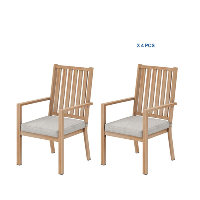 Patio Dining Chairs With Thick Cushions Home Essentials