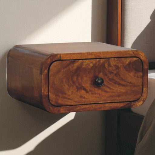Avora - Wall Mounted 1 Drawer Nightstand Artisan Furniture