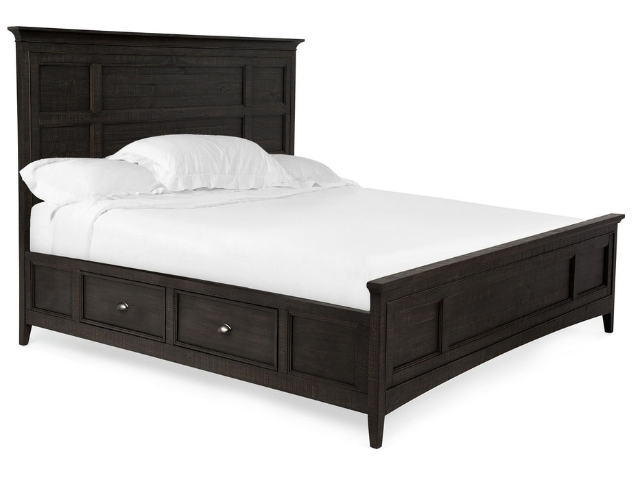 Westley Falls - Complete Panel Bed With Storage Rails Magnussen Furniture