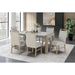 Vanilla - Real Marble Dining Table - Beige / Light Natural Global Furniture USA