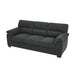 3 Seater Sofa With Padded Armrests And Triangular Leg Home Essentials