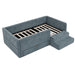 Safe Kids Bed With Guardrails And Storage Home Essentials