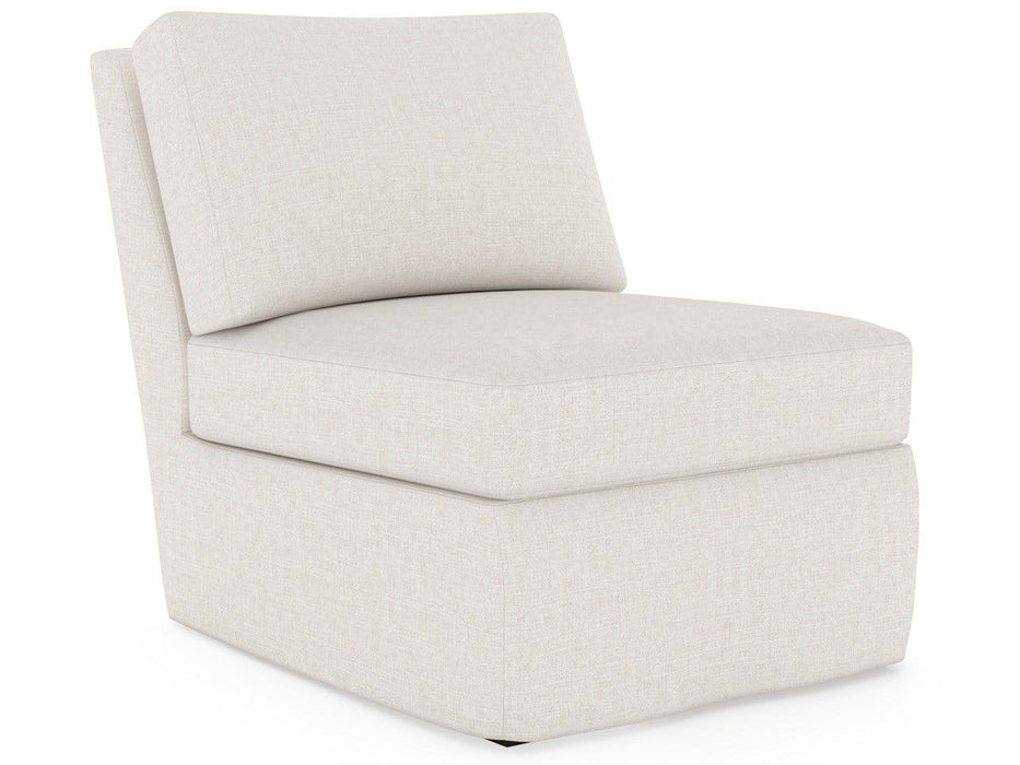 Filmore - Slipcover Armless Chair, Special Order - White