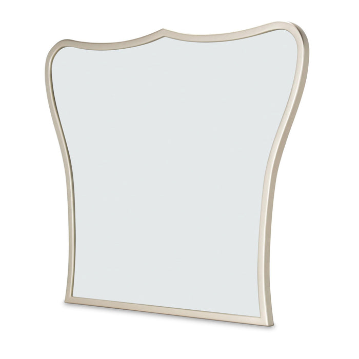 London Place - Vanity Mirror - Creamy Pearl Michael Amini