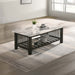 Table Open Storage Shelf Home Essentials