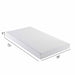 5" Medium Firm Memory Foam Mattress - White - Twin Size Daily Nest